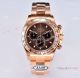 CLEAN Factory Rolex 4130 Daytona Super Clone Watch Chocolate Face Rose Gold (2)_th.jpg